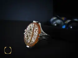 انگشتر عقیق یمن با حکاکی هو العلی مردانه – کد 10519