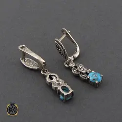 سرویس فیروزه نیشابور و مارکازیت طرح نازنین زنانه -کد 7211