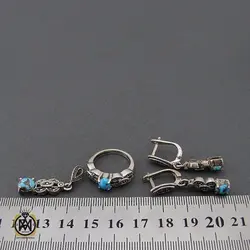 سرویس فیروزه نیشابور و مارکازیت طرح نازنین زنانه -کد 7211