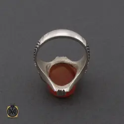 انگشتر عقیق یمن مردانه - کد 10347