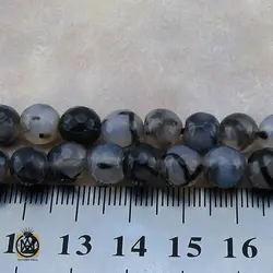 تسبیح 101 دانه عقیق شجر تراش درشت - کد 4224