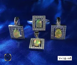 سرویس اوپال خوش رنگ طرح افسانه زنانه - کد 7015