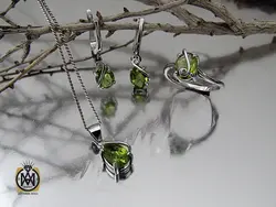 سرویس زبرجد طرح مایسا زنانه - کد 7146