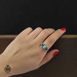 سرویس فیروزه نیشابور و مارکازیت طرح نیلا زنانه -کد 7213