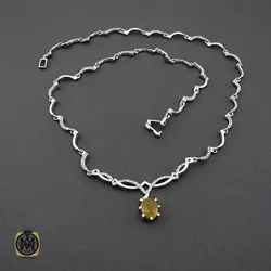 سرویس یاقوت زرد زنانه طرح پرنسس - کد 7193