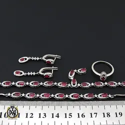 سرویس یاقوت سرخ زنانه طرح روشنا - کد 7121
