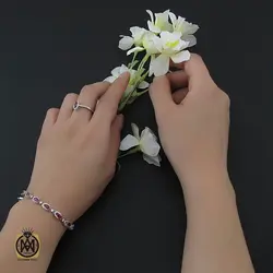 سرویس یاقوت سرخ زنانه طرح روشنا - کد 7121