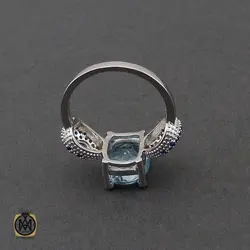 سرویس توپاز آبی طرح نغمه زنانه - کد 7223