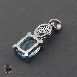 سرویس توپاز آبی طرح نغمه زنانه - کد 7223