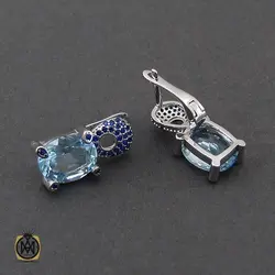 سرویس توپاز آبی طرح نغمه زنانه - کد 7223