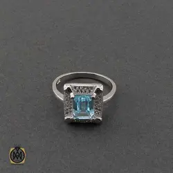 سرویس توپاز آبی مرغوب و معدنی طرح ویانا - کد 7363