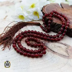 تسبیح سندلوس لبنان 101 دانه خوش بو و معطر - کد 4418