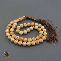 تسبیح 45 دانه سندلوس لبنان خوش بو و معطر - کد 4427