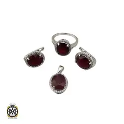 سرویس یاقوت سرخ زنانه طرح لیانا - کد 7116