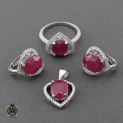 سرویس یاقوت سرخ طرح آوین زنانه - کد 7172