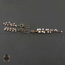 نیم ست مروارید پرورشی اصل زنانه طرح شایلین - کد 7317