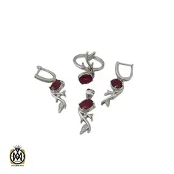 سرویس یاقوت سرخ طرح نگار زنانه - کد 7170