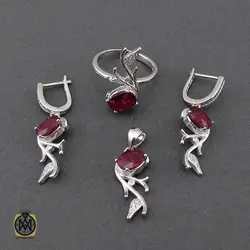 سرویس یاقوت سرخ طرح نگار زنانه - کد 7170