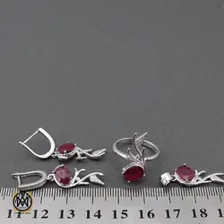 سرویس یاقوت سرخ طرح نگار زنانه - کد 7170