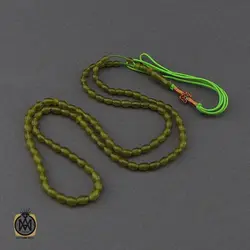 تسبیح شاه مقصود افغان 101 دانه خوش رنگ - کد 4162