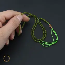 تسبیح شاه مقصود افغان 101 دانه خوش رنگ - کد 4162