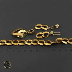 سرویس نقره طرح کارتیه زنانه دست ساز - کد 7280