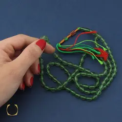 تسبیح 101 دانه شاه مقصود افغان خوش رنگ - کد 4213