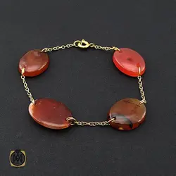 سرویس عقیق یمن زنانه طرح ملیسا - کد 7124