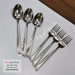 سرویس قاشق چنگال 143 پارچه یونیک سامسونت طرح ناخنی