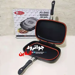 ماهی تابه رژیمی دو طرفه فوما سایز 36 سرامیک مدل FU-2060