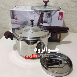 زودپز دسته دار یونیک 9 لیتر اصلی مدل Unique ASI 9L