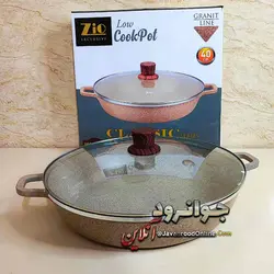 تابه زیو سایز 40 گرانیت سنگی مدل Z-8102-40