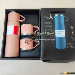 فلاسک لیوان دار 500 میل لاکچری مدل French