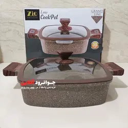 تابه زیو سایز 30 گرانیت سنگی مدل Z-8352-30