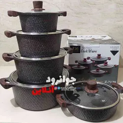 سرویس قابلمه زیو طرح استانبول 10 پارچه Zio Z-7120