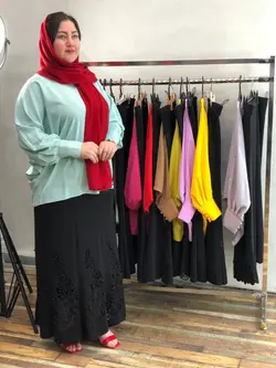 دامن مجلسی زنانه کد 15095 | جزیره فیروزی