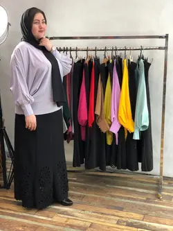 دامن مجلسی زنانه کد 15094 | جزیره فیروزی