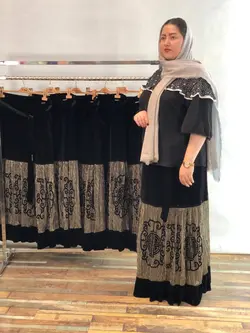 دامن مجلسی کد 15459 | جزیره فیروزی