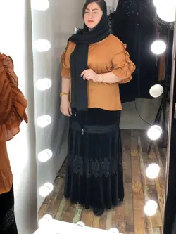 دامن مجلسی زنانه کد 15476 | جزیره فیروزی