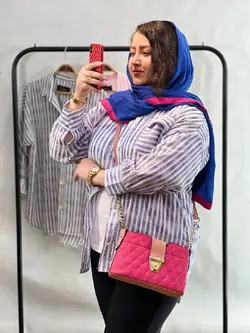 خرید شومیز راه راه کد 15186 | جزیره فیروزی