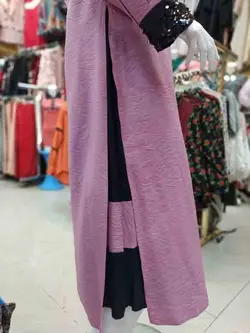 مانتو زنانه ابروبادی جلو باز کد 3977 | jazirefirouzi