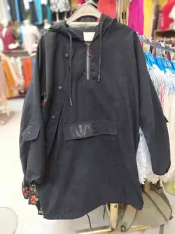 مانتو دخترانه هودی پاییزه میکرو کد3927 | jazirefirouzi