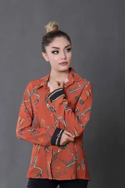 مدل شومیز شیک یقه مردانه کرپ کد 946 | جزیره فیروزی