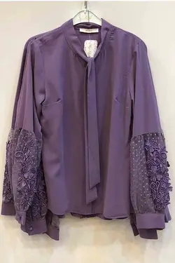 شومیز آستین گیپور جسیکا کد 1151 | جزیره فیروزی