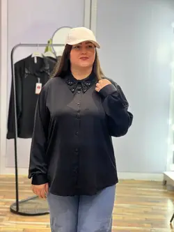 خرید شومیز وارداتی ترک مدل اولدوز کد 15260 | جزیره فیروزی