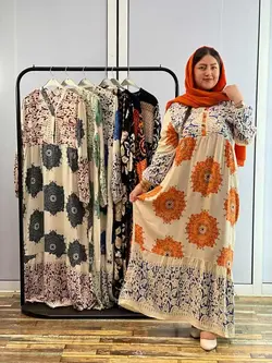 خرید پیراهن وارداتی ترک مدل الما کد 15330 | جزیره فیروزی