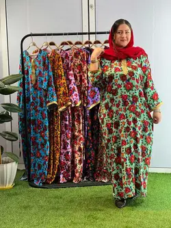 خرید پیراهن مدل گلی کد 15333 | جزیره فیروزی