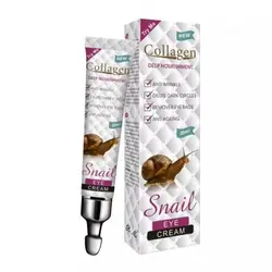 کرم دور چشم کلاژن حلزون snail collsgen