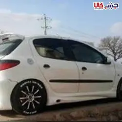 رکاب اسپرت پژو 206 | فلاپ بغل خودرو