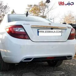 زه استیل لبه درب صندوق عقب دنا